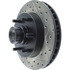 127.66035L by CENTRIC - Slotted Drilled Rotor