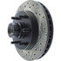 127.66035R by CENTRIC - Slotted Drilled Rotor