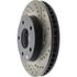 127.66038CL by CENTRIC - Sportstop Cryo Drilled & Slotted Rotor, Left