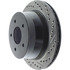 127.66036L by CENTRIC - Slotted Drilled Rotor