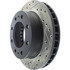 127.66042R by CENTRIC - Slotted Drilled Rotor