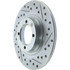 227.44004L by CENTRIC - Select Sport Drilled & Slotted Rotor, Left