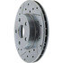 227.44064R by CENTRIC - Select Sport Drilled & Slotted Rotor, Right