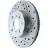 Centric 227.44077L Disc Brake Rotor Select Sport Drilled & Slotted Rotor, Left