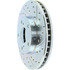 227.44079L by CENTRIC - Select Sport Drilled & Slotted Rotor, Left