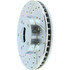 227.44079R by CENTRIC - Select Sport Drilled & Slotted Rotor, Right
