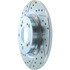 227.40050R by CENTRIC - Select Sport Drilled & Slotted Rotor, Right