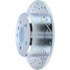 227.44080R by CENTRIC - Select Sport Drilled & Slotted Rotor, Right