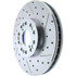 227.44083L by CENTRIC - Select Sport Drilled & Slotted Rotor, Left