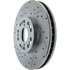 227.44083R by CENTRIC - Select Sport Drilled & Slotted Rotor, Right