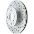 227.44092L by CENTRIC - Select Sport Drilled & Slotted Rotor, Left