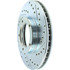 Centric 227.44108L Disc Brake Rotor Select Sport Drilled & Slotted Rotor, Left