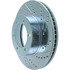 227.44118L by CENTRIC - Select Sport Drilled & Slotted Rotor, Left