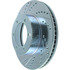 227.44118R by CENTRIC - Select Sport Drilled & Slotted Rotor, Right