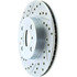 227.44119R by CENTRIC - Select Sport Drilled & Slotted Rotor, Right