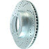 227.44129R by CENTRIC - Select Sport Drilled & Slotted Rotor, Right