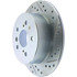 227.44144L by CENTRIC - Select Sport Drilled & Slotted Rotor, Left