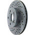 227.44135R by CENTRIC - Select Sport Drilled & Slotted Rotor, Right