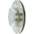 227.44156L by CENTRIC - Select Sport Drilled & Slotted Rotor, Left