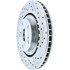 227.44158L by CENTRIC - Select Sport Drilled & Slotted Rotor, Left