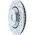 227.44158R by CENTRIC - Select Sport Drilled & Slotted Rotor, Right