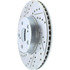 227.44160R by CENTRIC - Select Sport Drilled & Slotted Rotor, Right