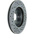 227.45034R by CENTRIC - Select Sport Drilled & Slotted Rotor, Right