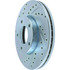 227.45068R by CENTRIC - Select Sport Drilled & Slotted Rotor, Right