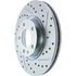 227.45069L by CENTRIC - Select Sport Drilled & Slotted Rotor, Left