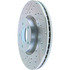 227.45078L by CENTRIC - Select Sport Drilled & Slotted Rotor, Left