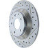 227.45083L by CENTRIC - Select Sport Drilled & Slotted Rotor, Left