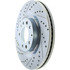 227.45080R by CENTRIC - Select Sport Drilled & Slotted Rotor, Right