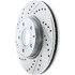 227.45084R by CENTRIC - Select Sport Drilled & Slotted Rotor, Right