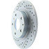 Centric 227.45085R Disc Brake Rotor Select Sport Drilled & Slotted Rotor, Right