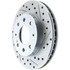 Centric 227.46039L Disc Brake Rotor Select Sport Drilled & Slotted Rotor, Left