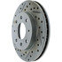 Centric 227.46039R Disc Brake Rotor Select Sport Drilled & Slotted Rotor, Right