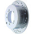 227.46047L by CENTRIC - Select Sport Drilled & Slotted Rotor, Left