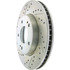 227.46061R by CENTRIC - Select Sport Drilled & Slotted Rotor, Right