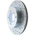 Centric 227.46065L Disc Brake Rotor Select Sport Drilled & Slotted Rotor, Left