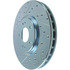 Centric 227.46064R Disc Brake Rotor Select Sport Drilled & Slotted Rotor, Right