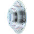 227.47011L by CENTRIC - Select Sport Drilled & Slotted Rotor, Left