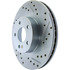 227.47012L by CENTRIC - Select Sport Drilled & Slotted Rotor, Left