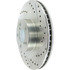 227.47018R by CENTRIC - Select Sport Drilled & Slotted Rotor, Right