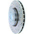 227.47019L by CENTRIC - Select Sport Drilled & Slotted Rotor, Left