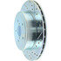 227.47023L by CENTRIC - Select Sport Drilled & Slotted Rotor, Left