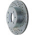 Centric 227.51008L Disc Brake Rotor Select Sport Drilled & Slotted Rotor, Left