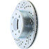 227.51008R by CENTRIC - Select Sport Drilled & Slotted Rotor, Right