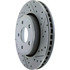 227.58001L by CENTRIC - Select Sport Drilled & Slotted Rotor, Left