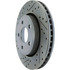 227.58001R by CENTRIC - Select Sport Drilled & Slotted Rotor, Right