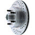 227.61002L by CENTRIC - Select Sport Drilled & Slotted Rotor, Left